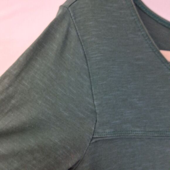 Dress Long Sleeved Dress Horny Toad (Toad & Co) Green Heathered Size S - Picture 8 of 9